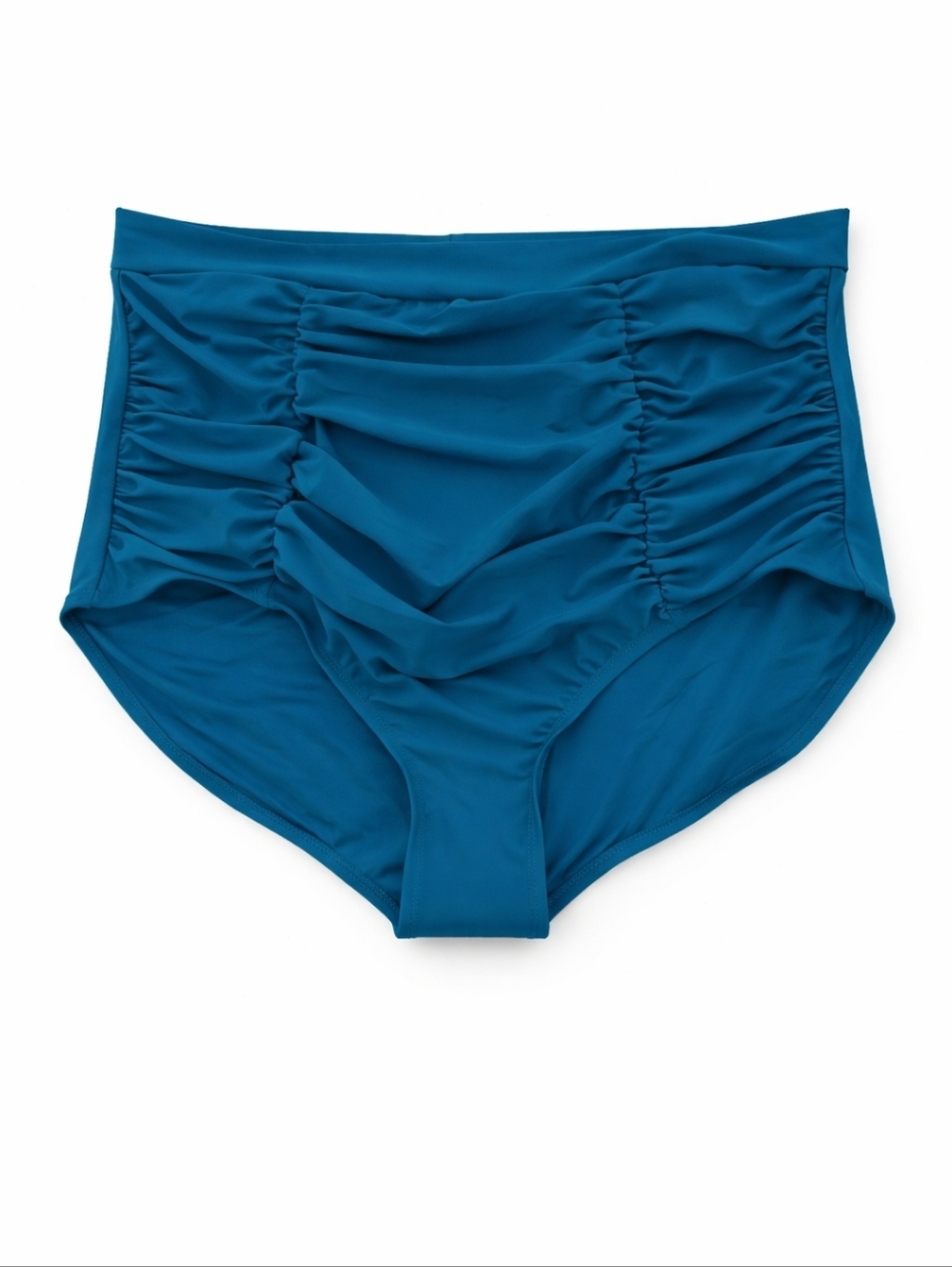 Shapermint High Waisted Control Bikini Bottom 3XL Blue NWT Tummy Control Swim